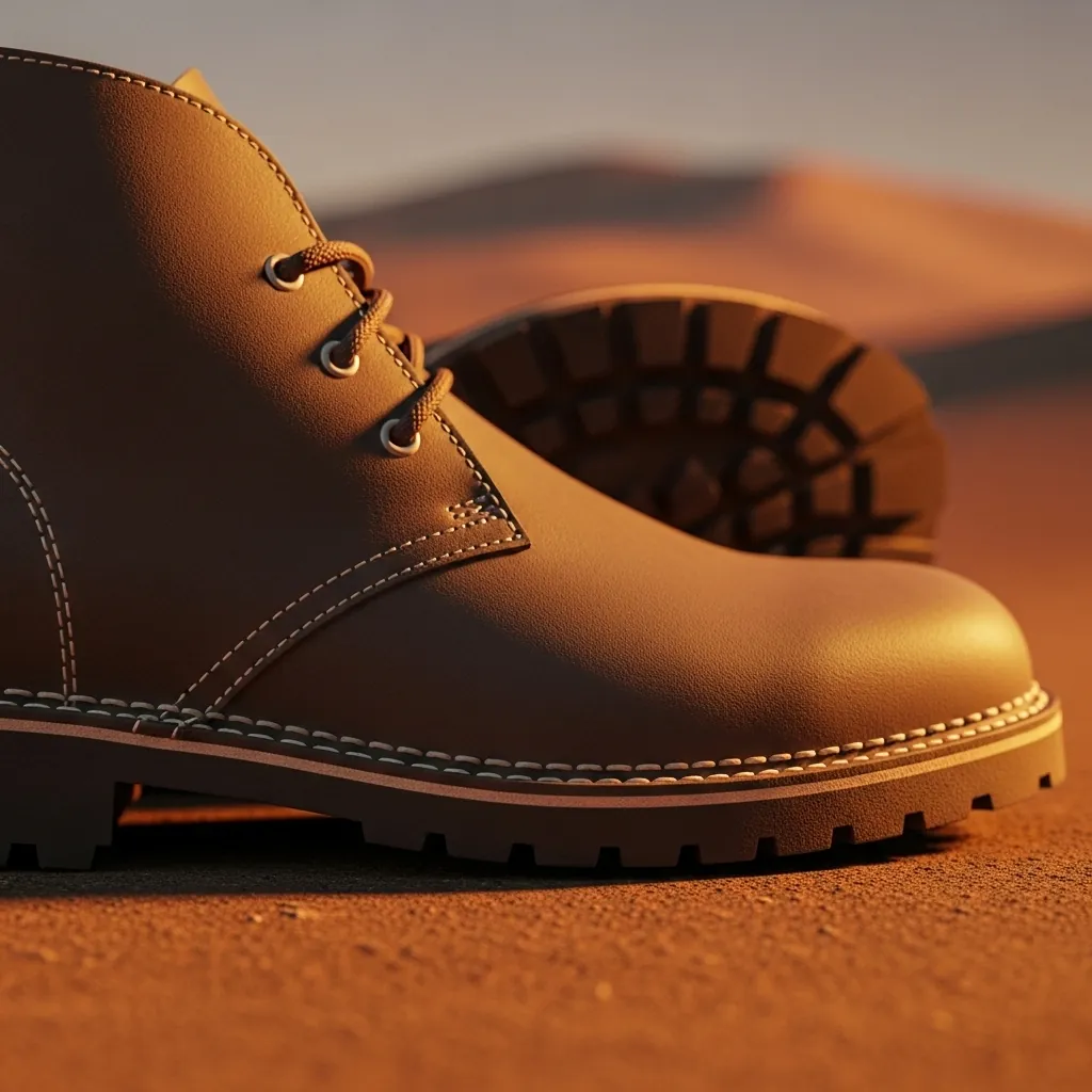 Desert boots: Klasyka z nutą przygody